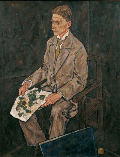 Portrait of Dr. Franz Martin Haberditzl by Egon Schiele