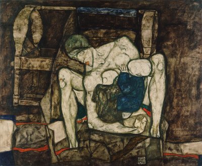 Blind mother by Egon Schiele