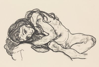 Girl, 1918 by Egon Schiele