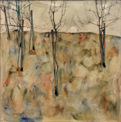 Bare Trees by Egon Schiele