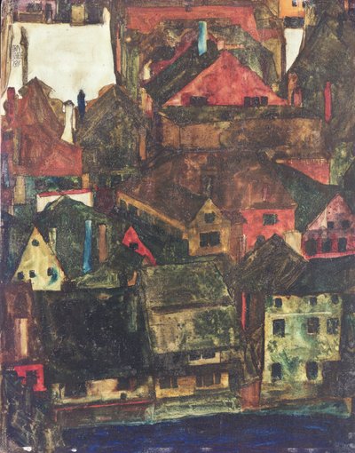 Krumau, 1911 by Egon Schiele