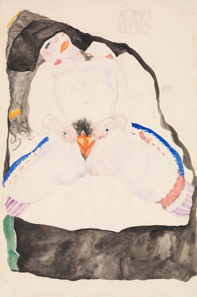 Observed in a Dream, 1911 by Egon Schiele