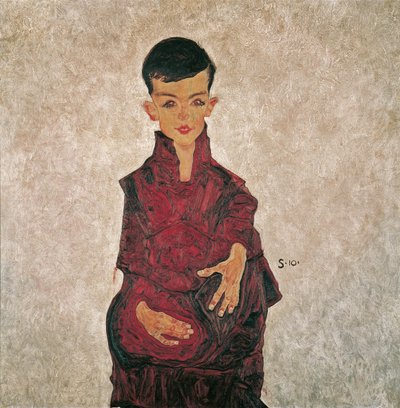 Portrait of Herbert Reiner by Egon Schiele