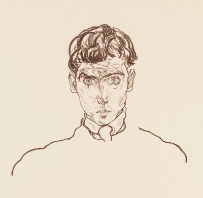 Portrait of Paris von Gütersloh by Egon Schiele
