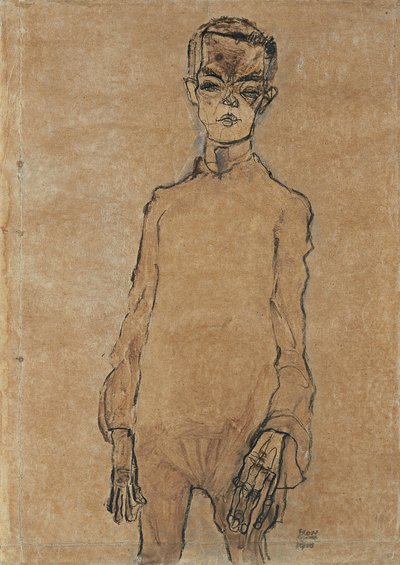 Self-Portrait by Egon Schiele