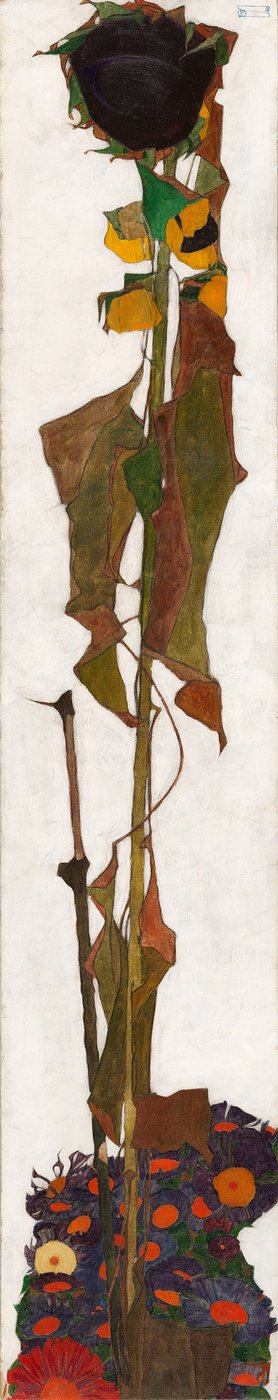 Sunflower by Egon Schiele