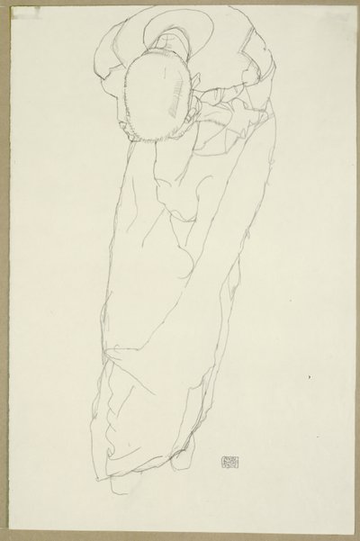 The Monk by Egon Schiele