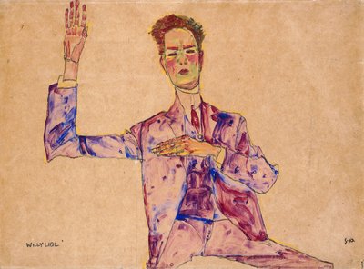Willy Lidl by Egon Schiele