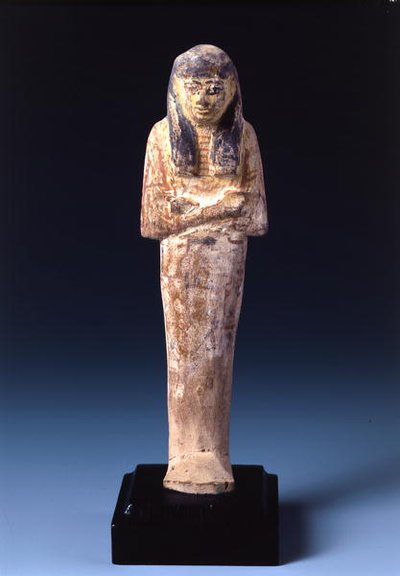 Shabti figure by Egyptian