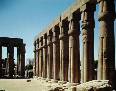Court of Amenhotep III by Egyptian 18th Dynasty