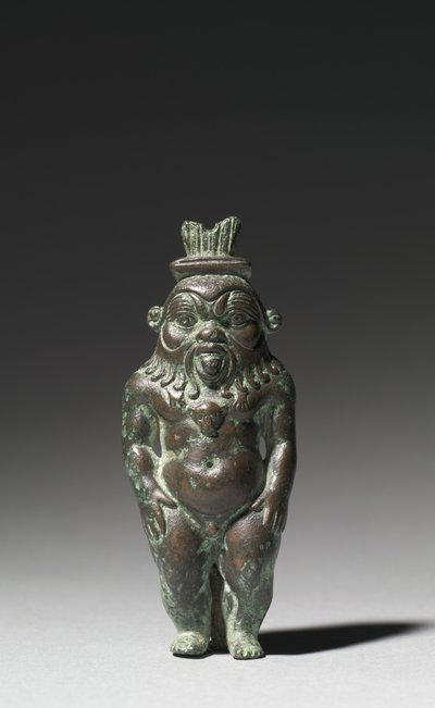 Statuette of Bes, 525-30 BC by Egyptian 27th Dynasty