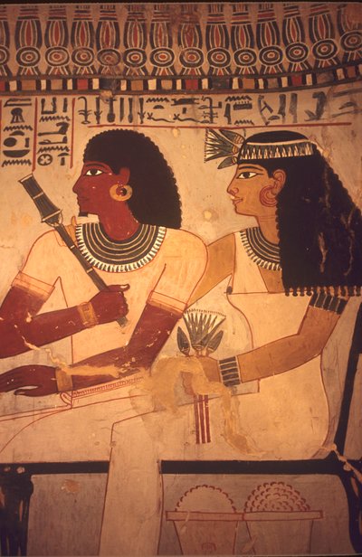 Ancient Egypt, Tomb of Sennufer, Thebes, Luxor by Egyptian Egyptian