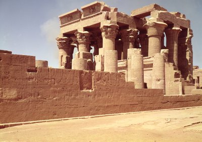 The Temple of Sobek and Haroeris by Egyptian Ptolemaic Period