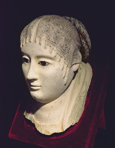 Head of a Woman by Egyptian School