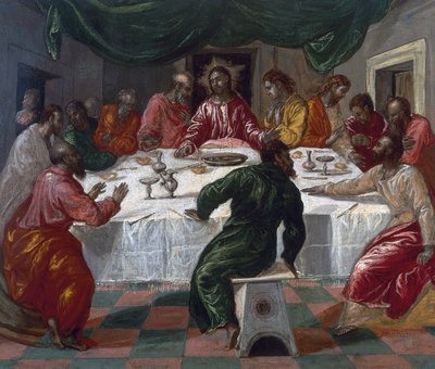 The Last Supper by El (1541 1614) Greco