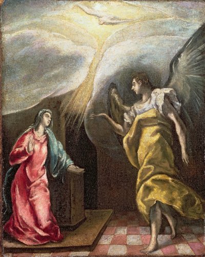 Annunciation by El Greco