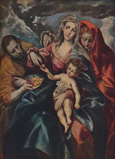 The Holy Family by El Greco