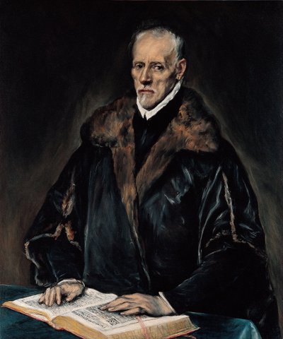 Portrait of Dr. Francisco de Pisa by El Greco