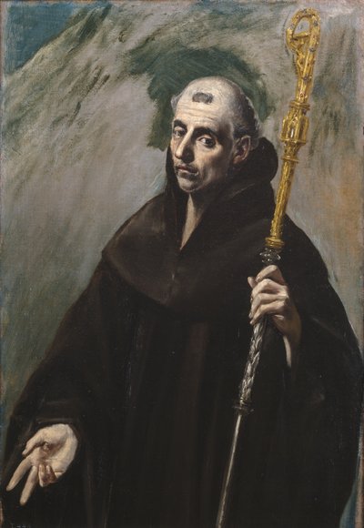 Saint Benedict of Nursia, 1577-1579 by El Greco