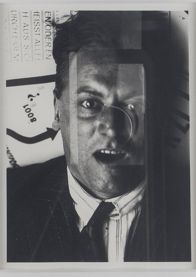 Kurt Schwitters by Eliezer Markowich Lissitzky