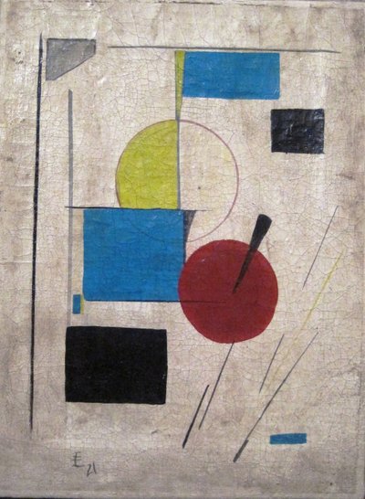 Suprematist Composition by Eliezer Markowich Lissitzky