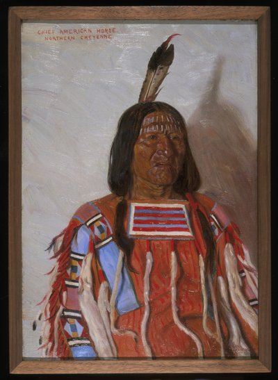 Chief American Horse by Elbridge Ayer Burbank