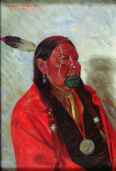 Chief War Path by Elbridge Ayer Burbank
