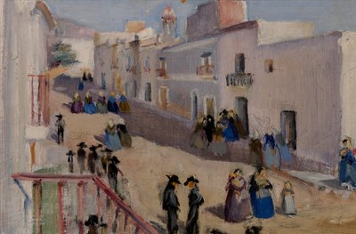 Street Scene by Eleanor Harris
