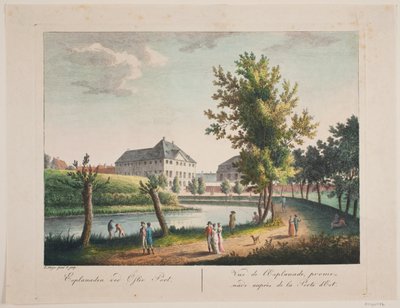 The Esplanade at Øster Port by Elias Meyer