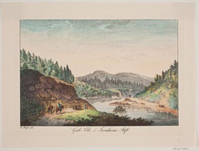 Yellow River, in Trondheim Diocese by Elias Meyer