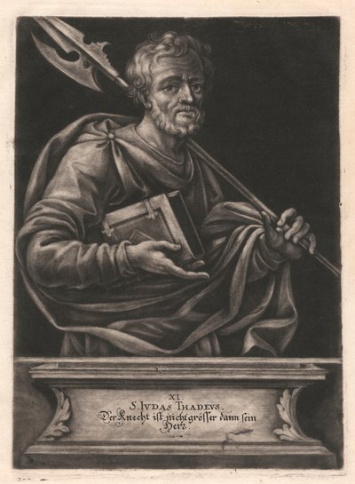 St. Judas Thaddeus by Elias Nessenthaler