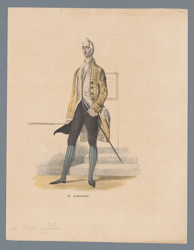 Mr. Deminière by Elias Spanier (attributed to)