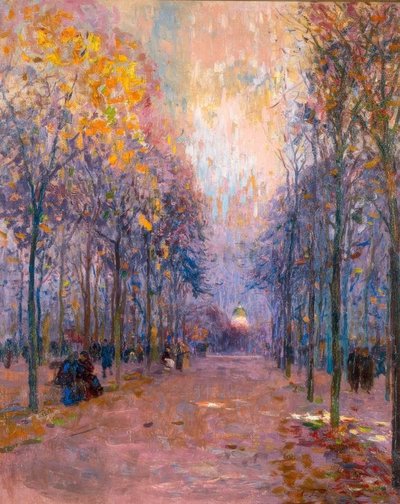 The Luxembourg Gardens by Elie Anatole Pavil