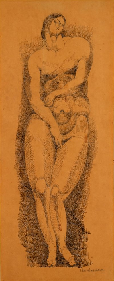Standing Female Nude by Elie Nadelman