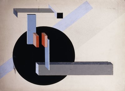 Proun N 89 by Eliezer Markowich Lissitzky