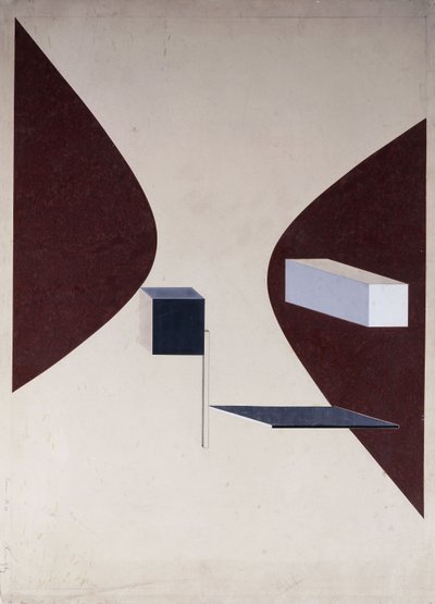 Proun N 90 by Eliezer Markowich Lissitzky