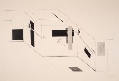 Untitled by Eliezer Markowich Lissitzky
