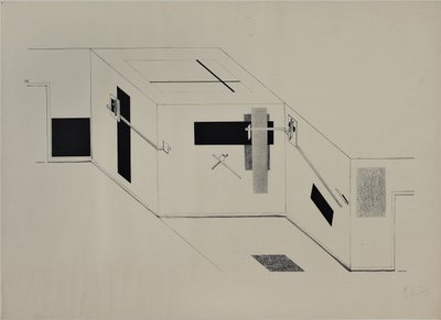 Proun by Eliezer Markowich Lissitzky