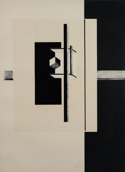 Proun by Eliezer Markowich Lissitzky