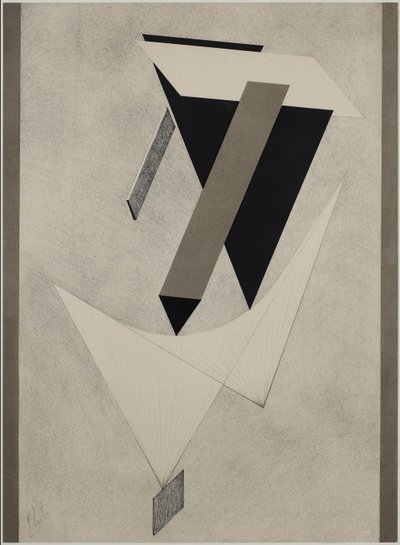 Proun by Eliezer Markowich Lissitzky