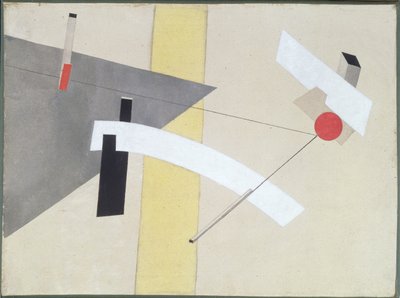 Proun 12 E by Eliezer Markowich Lissitzky