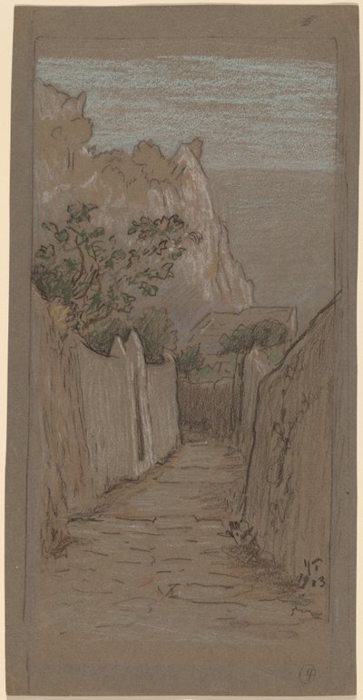 Capri by Elihu Vedder