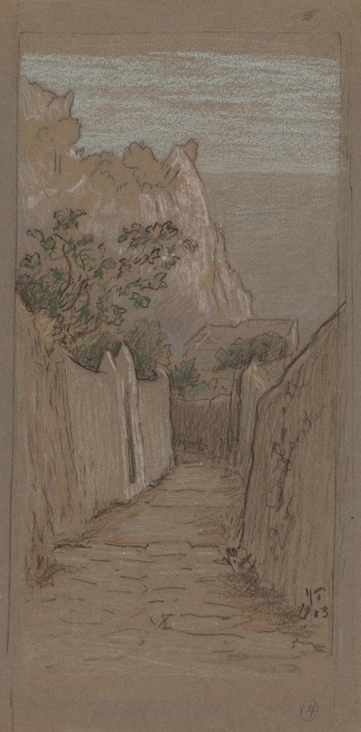 Capri by Elihu Vedder