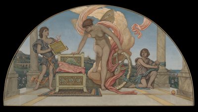 Goddess of Fortune Stay with Us by Elihu Vedder