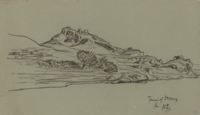 Nile Journey, Tmui of Ptolemy by Elihu Vedder