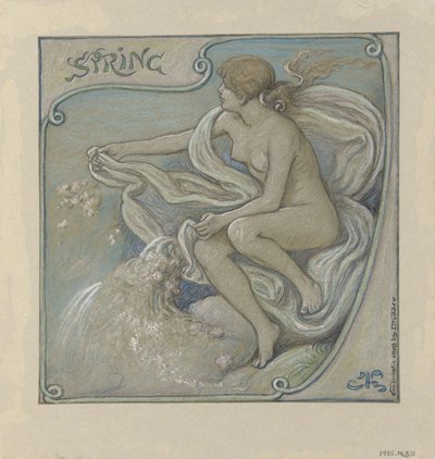 Spring by Elihu Vedder
