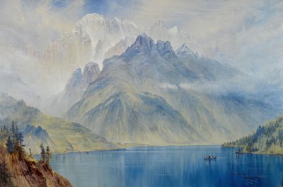 Mt Civetta, 1867 by Elijah Walton