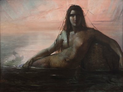 Mermaid by Elisabeth Jerichau Baumann