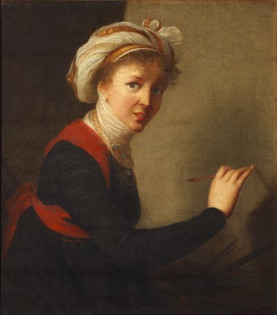 Self-Portrait, 1800 by Elisabeth Louise Vigee Lebrun