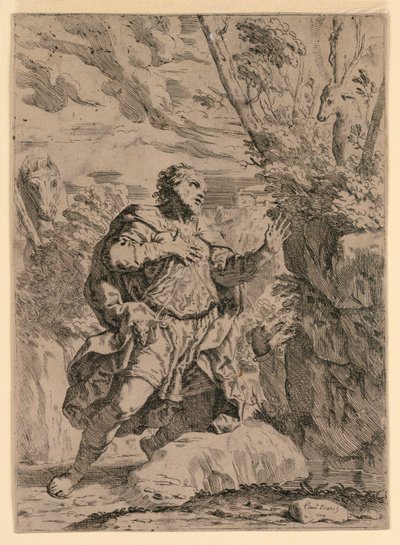 Saint Eustace by Elisabetta Sirani